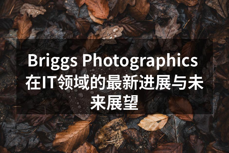 Briggs Photographics 在IT领域的最新进展与未来展望